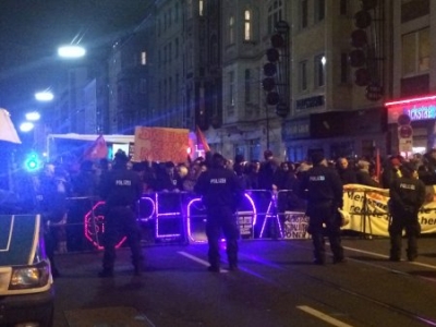 Anti Pegida Demo Düsseldorf 